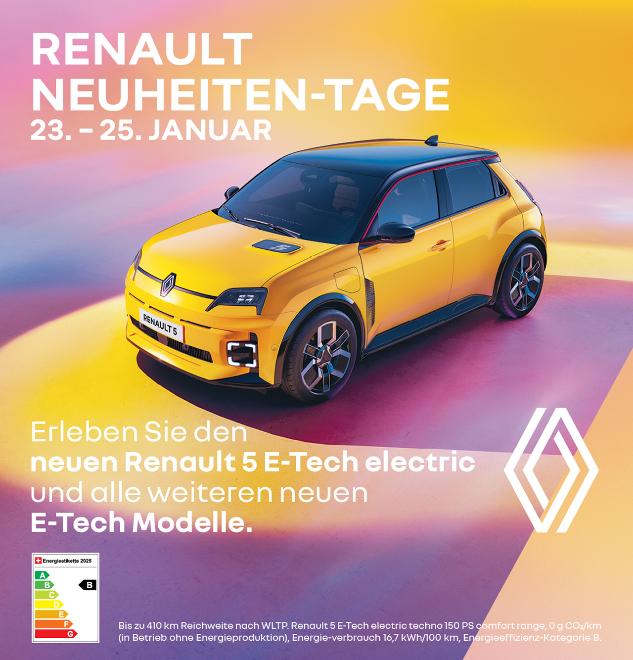 Renault Tage Januar 2025